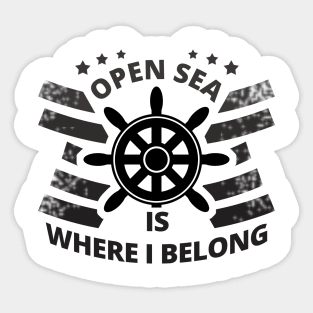 Proud Seafarer Sticker